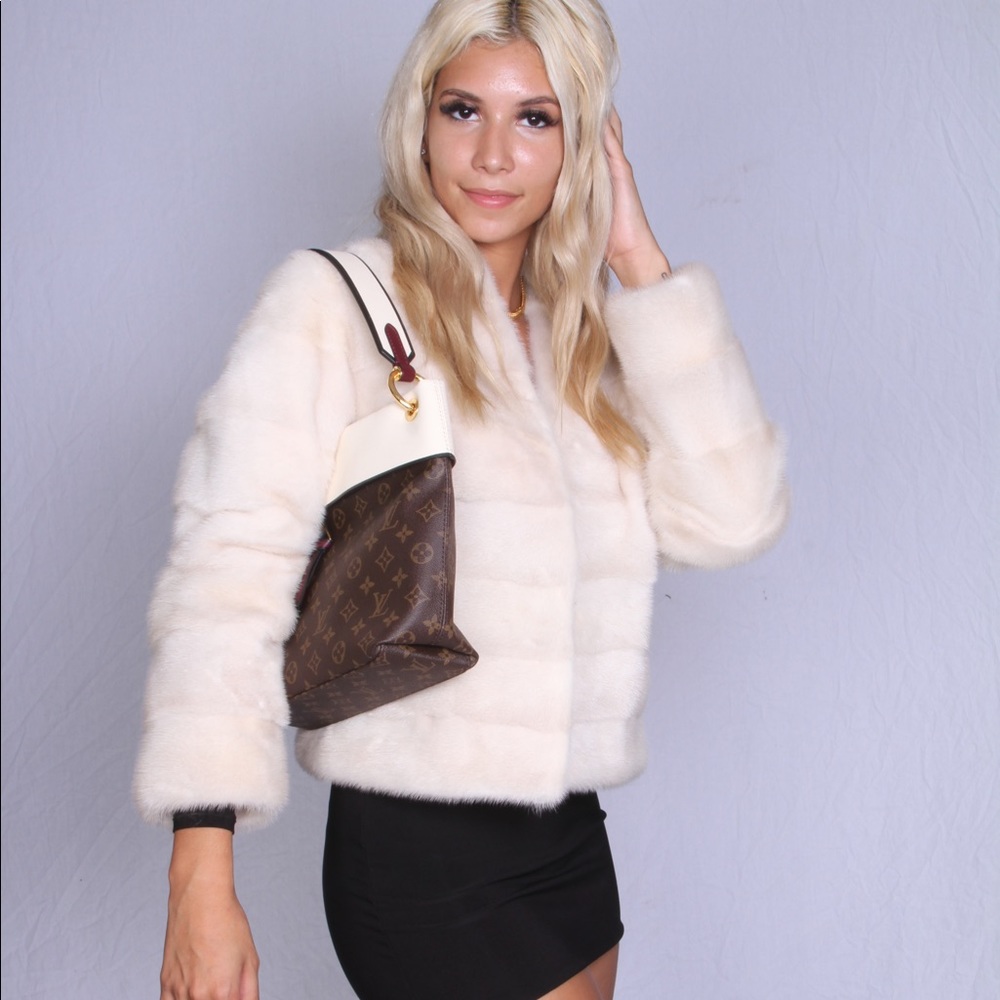 Tourmaline Mink Jacket